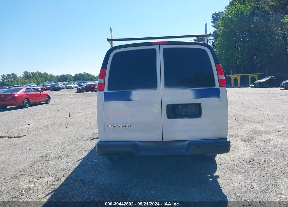 2018 CHEVROLET EXPRESS 2500 WORK VAN VIN: 1GCWGAFG2J1311845