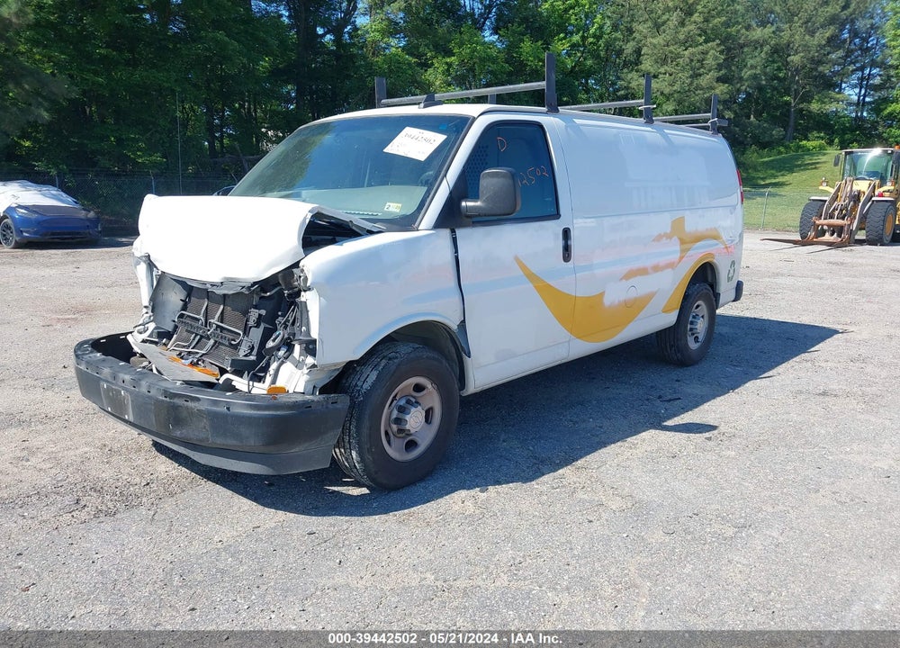 2018 CHEVROLET EXPRESS 2500 WORK VAN VIN: 1GCWGAFG2J1311845