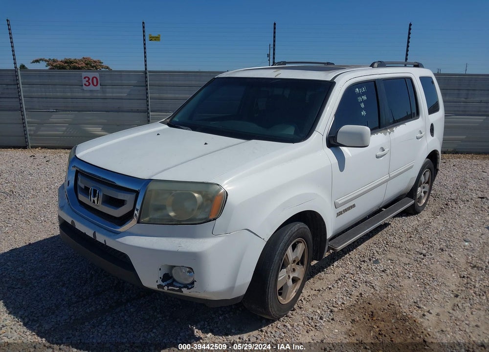 2011 HONDA PILOT EX-L VIN: 5FNYF3H5XBB016908