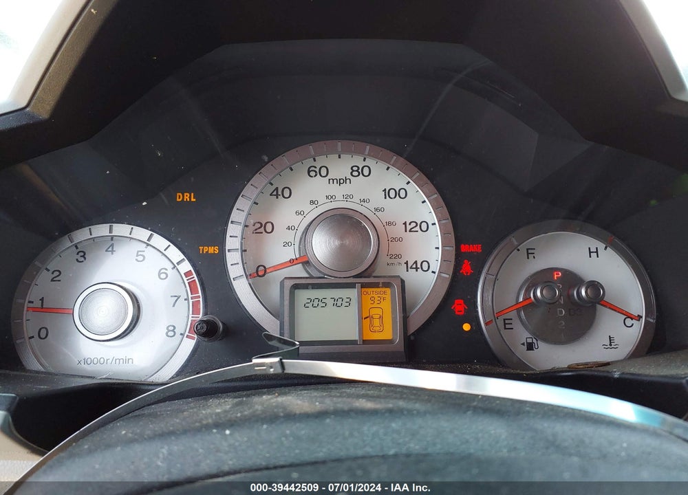 2011 HONDA PILOT EX-L VIN: 5FNYF3H5XBB016908