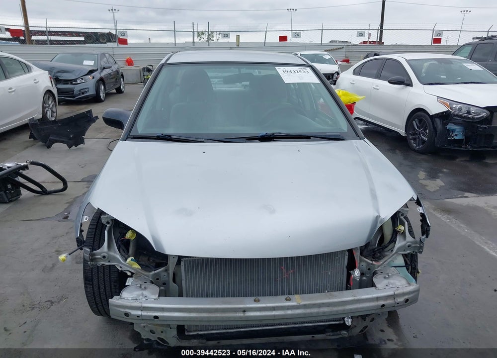 2005 HONDA CIVIC LX VIN: 2HGES16605H624886