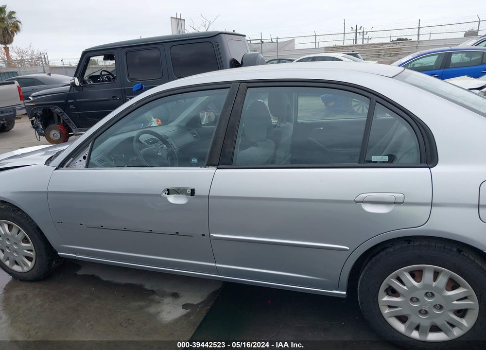 2005 HONDA CIVIC LX VIN: 2HGES16605H624886