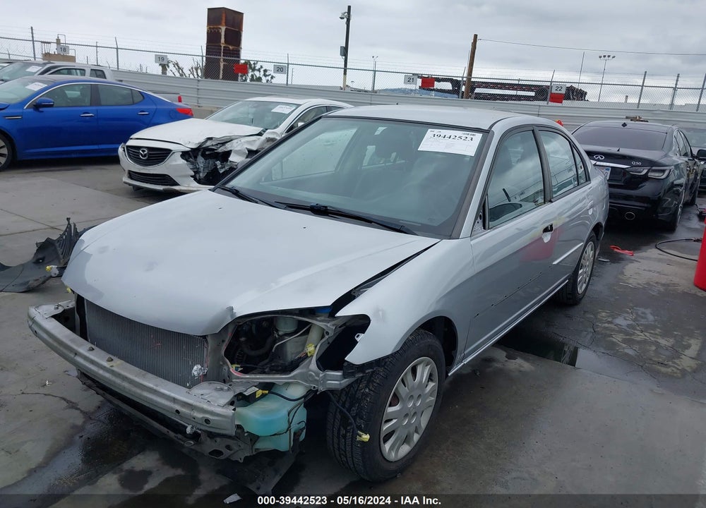 2005 HONDA CIVIC LX VIN: 2HGES16605H624886