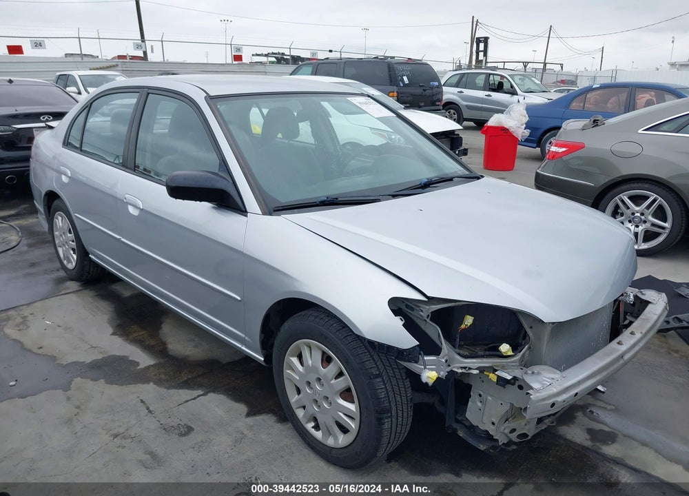 2005 HONDA CIVIC LX VIN: 2HGES16605H624886