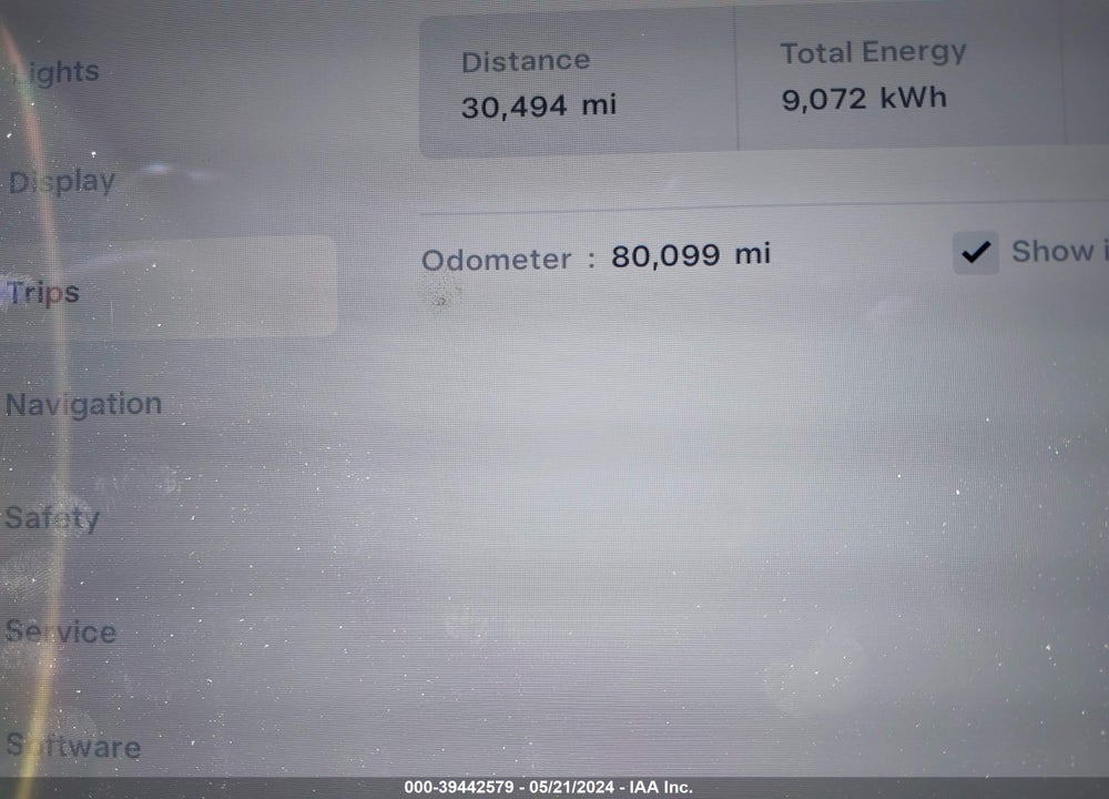 2018 TESLA MODEL S 100D/75D/P100D VIN: 5YJSA1E29JF262561
