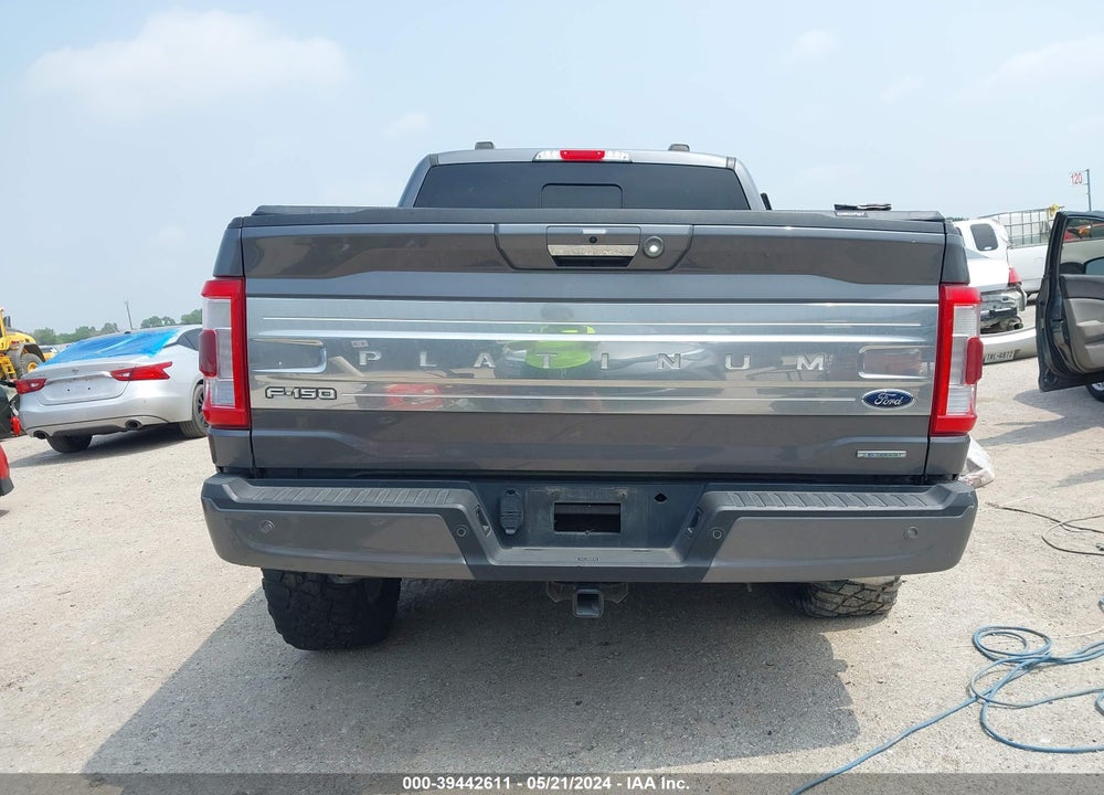 2021 FORD F-150 PLATINUM VIN: 1FTEW1C85MFB01839