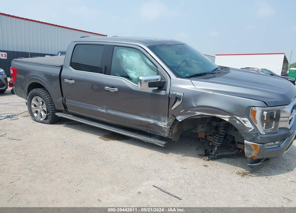 2021 FORD F-150 PLATINUM VIN: 1FTEW1C85MFB01839