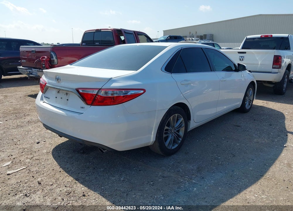 2016 TOYOTA CAMRY SE VIN: 4T1BF1FK6GU186938