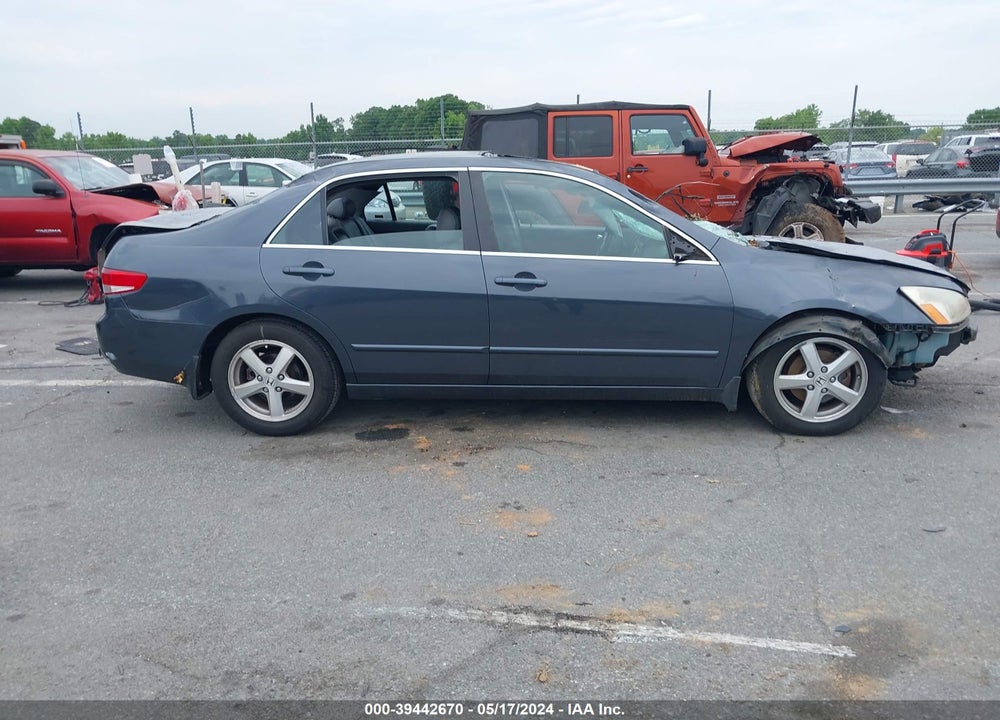 2003 HONDA ACCORD 2.4 EX VIN: 1HGCM56663A066529