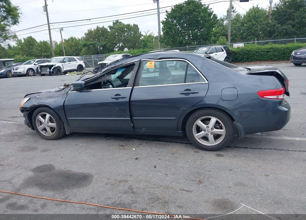 2003 HONDA ACCORD 2.4 EX VIN: 1HGCM56663A066529