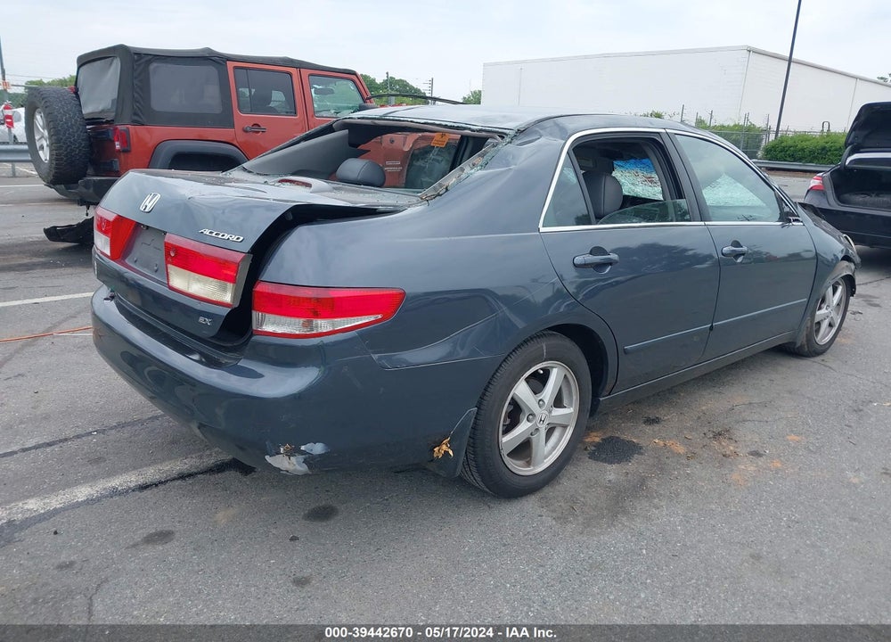2003 HONDA ACCORD 2.4 EX VIN: 1HGCM56663A066529