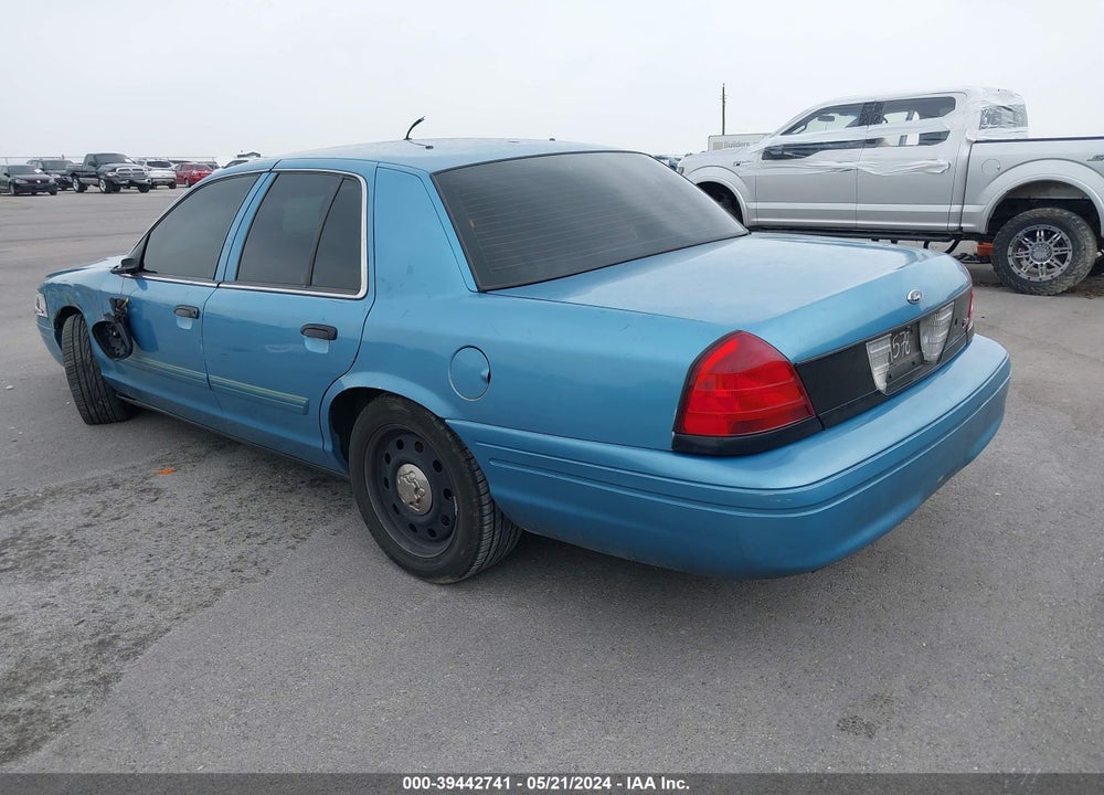2011 FORD CROWN VICTORIA POLICE INTERCEPTOR VIN: 2FABP7BV3BX149244