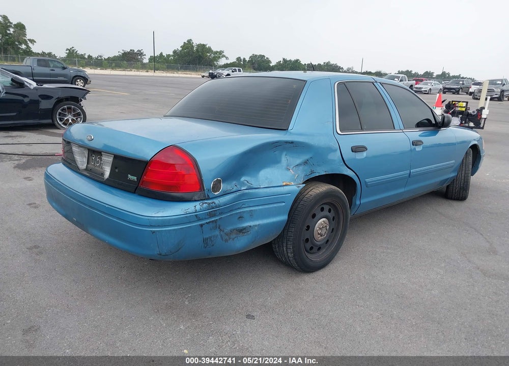 2011 FORD CROWN VICTORIA POLICE INTERCEPTOR VIN: 2FABP7BV3BX149244