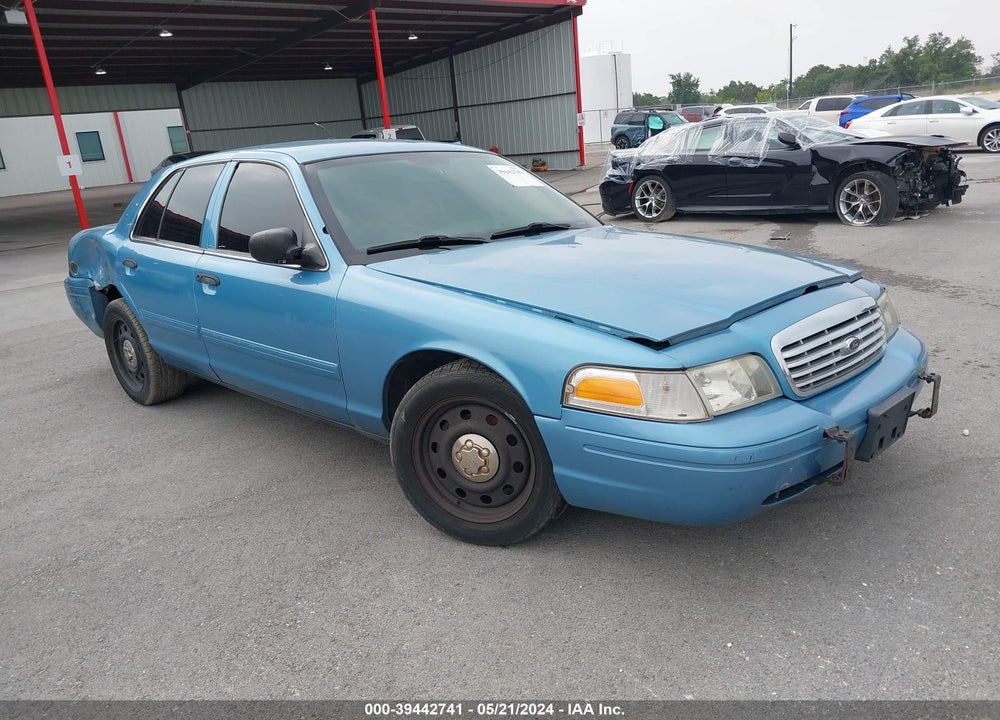 2011 FORD CROWN VICTORIA POLICE INTERCEPTOR VIN: 2FABP7BV3BX149244