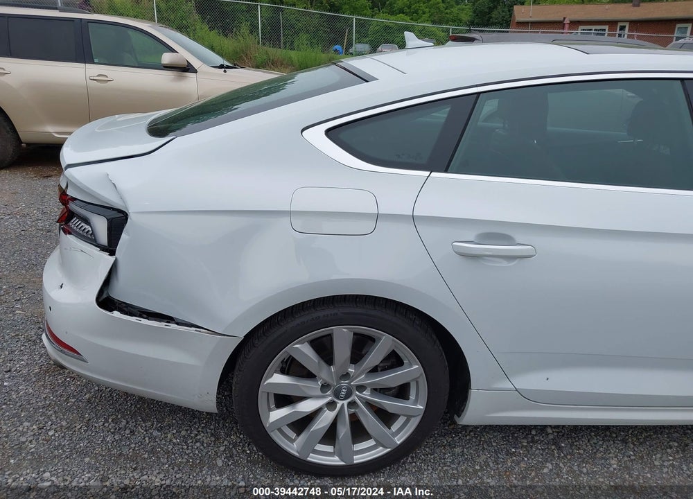2018 AUDI A5 2.0T PREMIUM VIN: WAUBNCF54JA090227