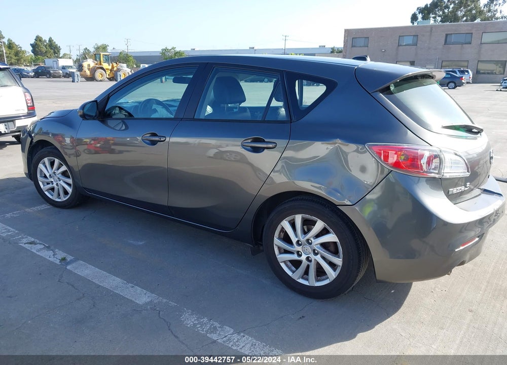 2012 MAZDA 3 I GRAND TOURING VIN: JM1BL1M8XC1681837
