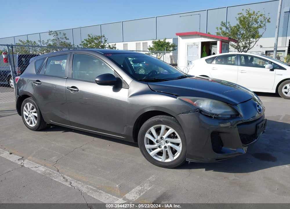 2012 MAZDA 3 I GRAND TOURING VIN: JM1BL1M8XC1681837