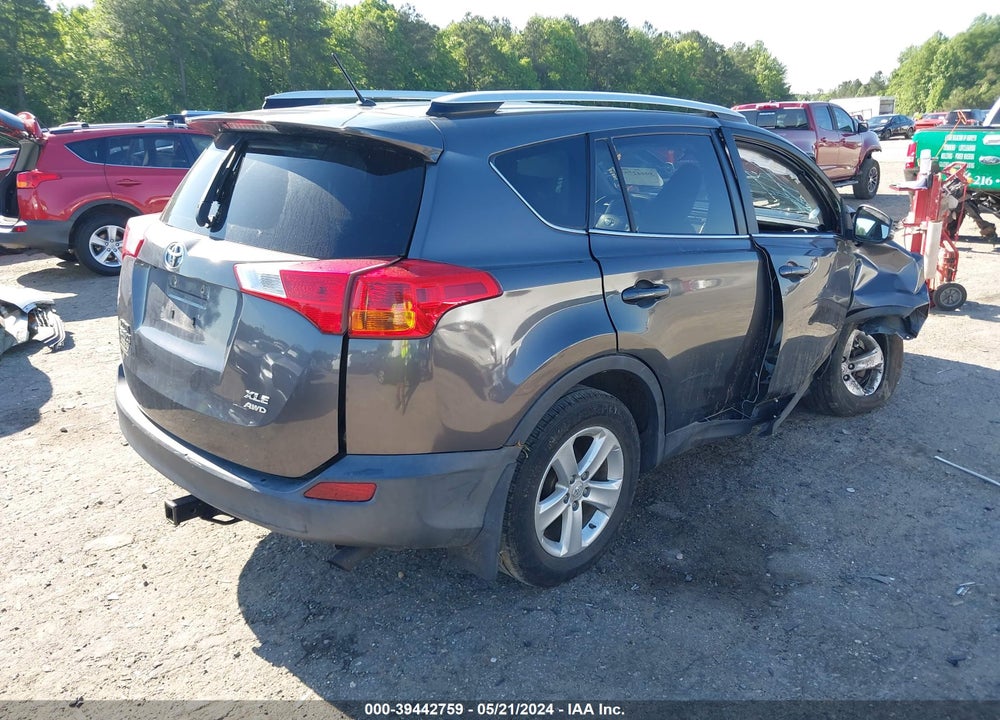 2013 TOYOTA RAV4 XLE VIN: JTMRFREV2D5021794