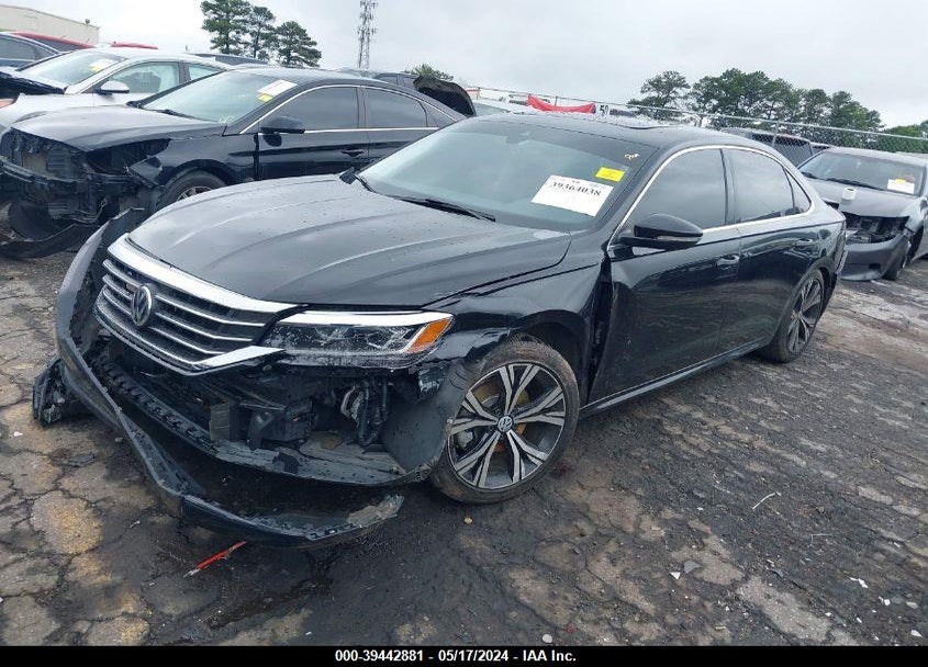 2021 VOLKSWAGEN PASSAT 2.0T SE VIN: 1VWSA7A31MC007449