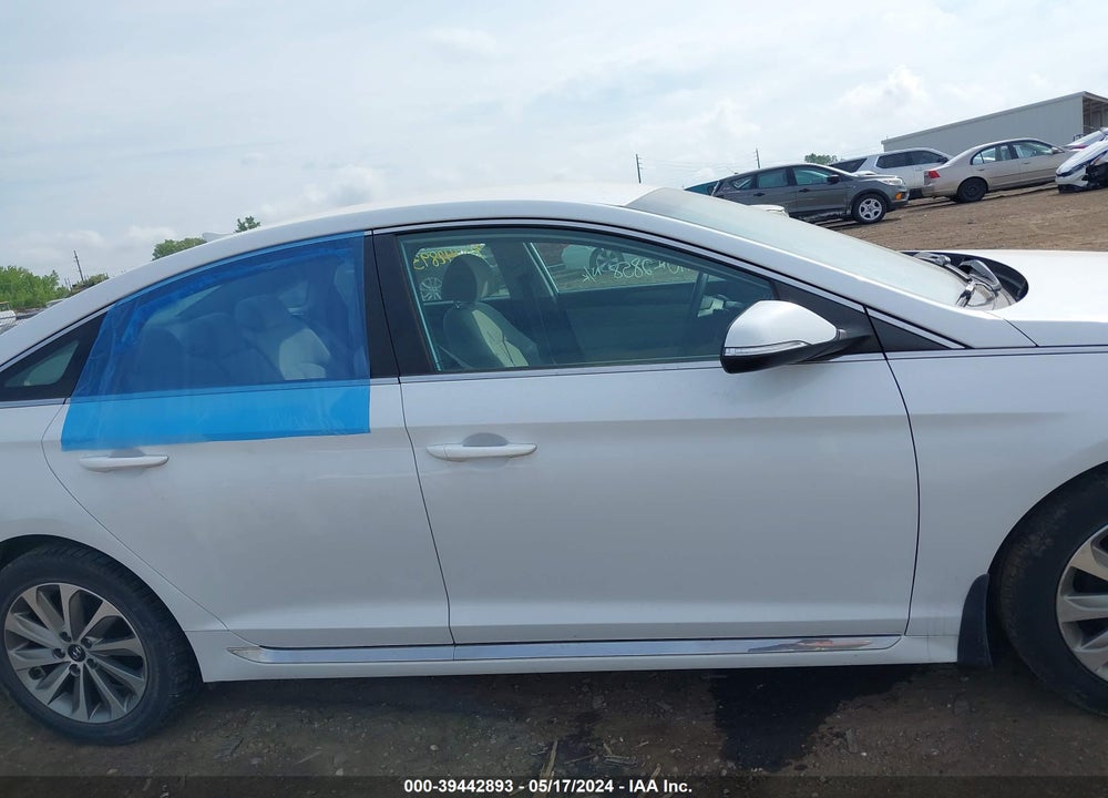 2016 HYUNDAI SONATA SPORT VIN: 5NPE34AFXGH322858