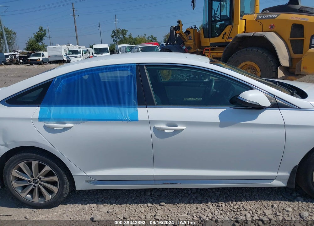 2016 HYUNDAI SONATA SPORT VIN: 5NPE34AFXGH322858