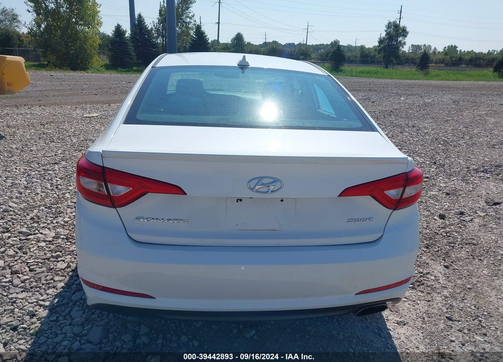 2016 HYUNDAI SONATA SPORT VIN: 5NPE34AFXGH322858