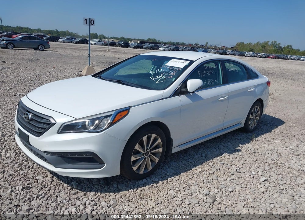 2016 HYUNDAI SONATA SPORT VIN: 5NPE34AFXGH322858