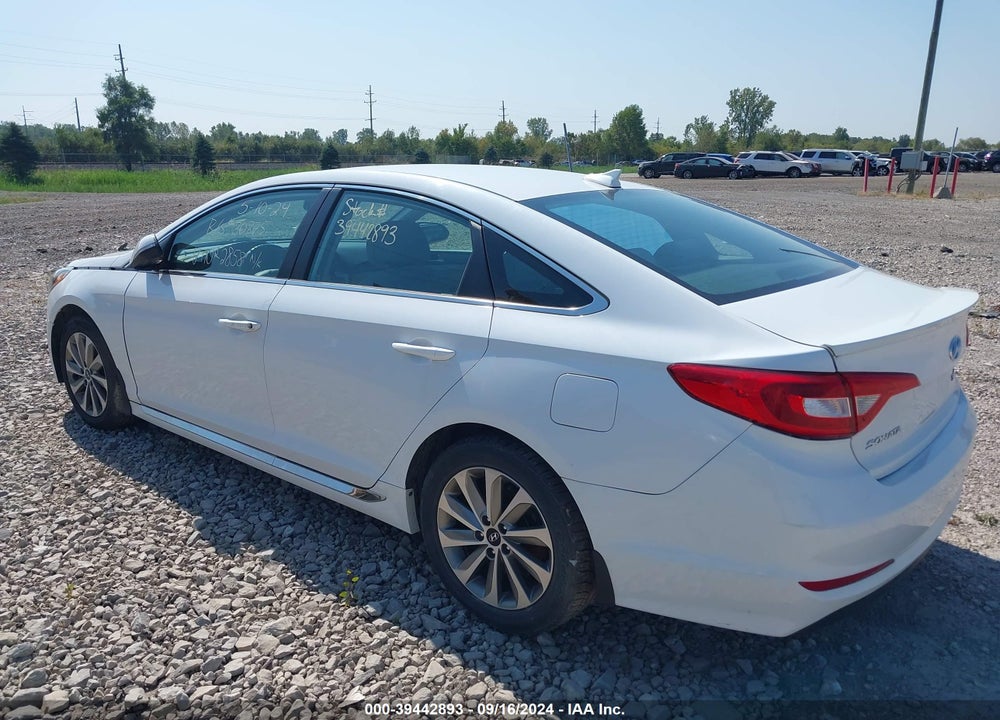 2016 HYUNDAI SONATA SPORT VIN: 5NPE34AFXGH322858