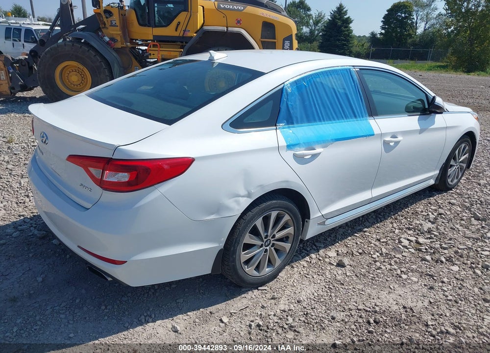 2016 HYUNDAI SONATA SPORT VIN: 5NPE34AFXGH322858