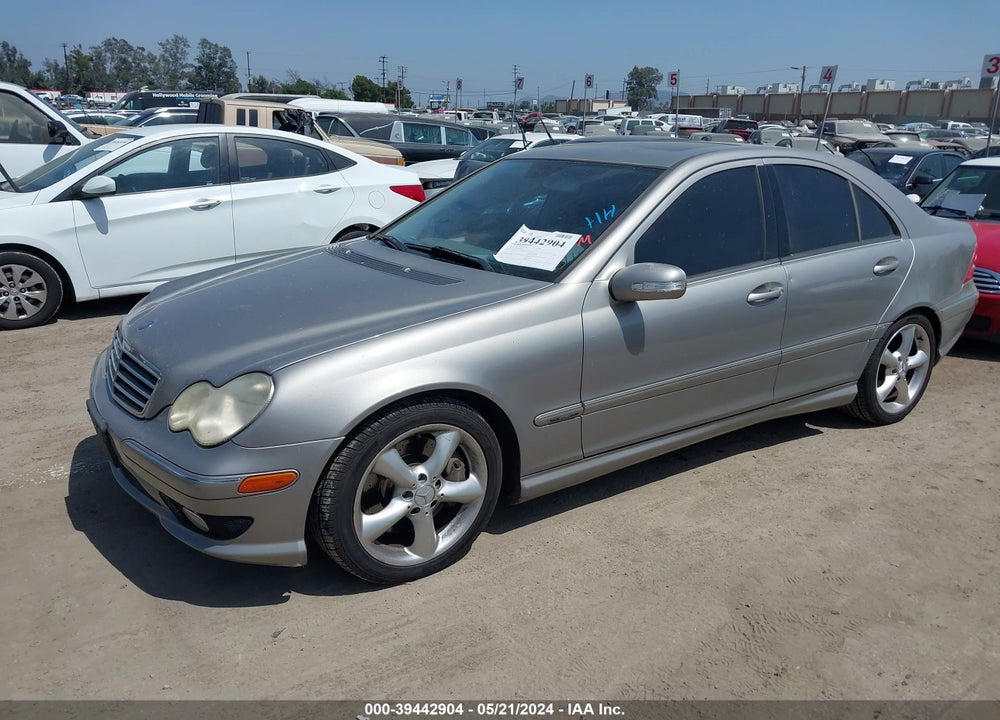 2006 MERCEDES-BENZ C 230 SPORT VIN: WDBRF52H66F797252