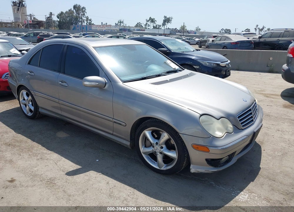 2006 MERCEDES-BENZ C 230 SPORT VIN: WDBRF52H66F797252