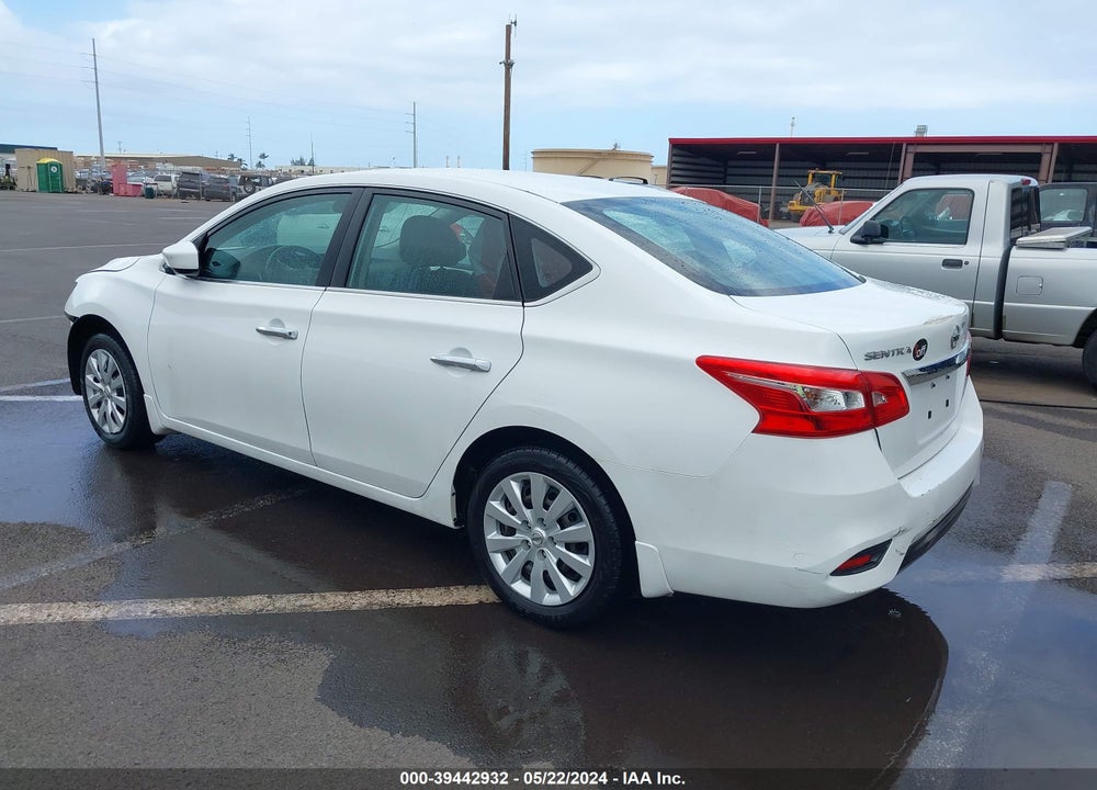 2019 NISSAN SENTRA S VIN: 3N1AB7AP8KY349776