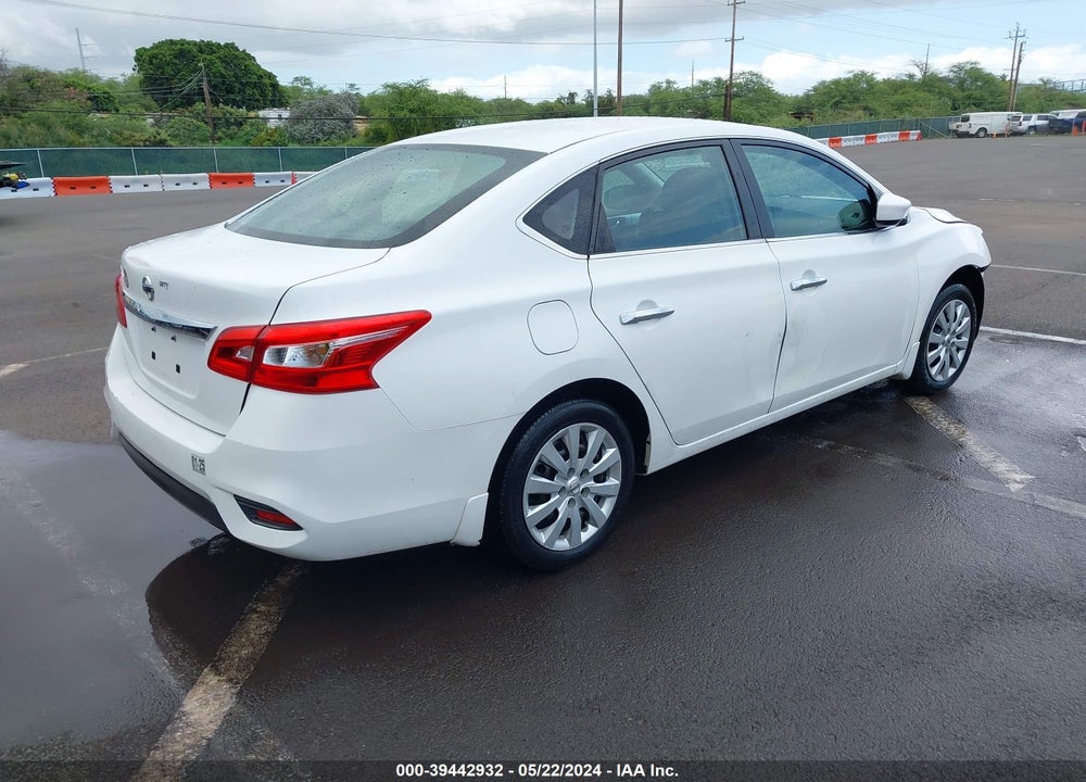 2019 NISSAN SENTRA S VIN: 3N1AB7AP8KY349776