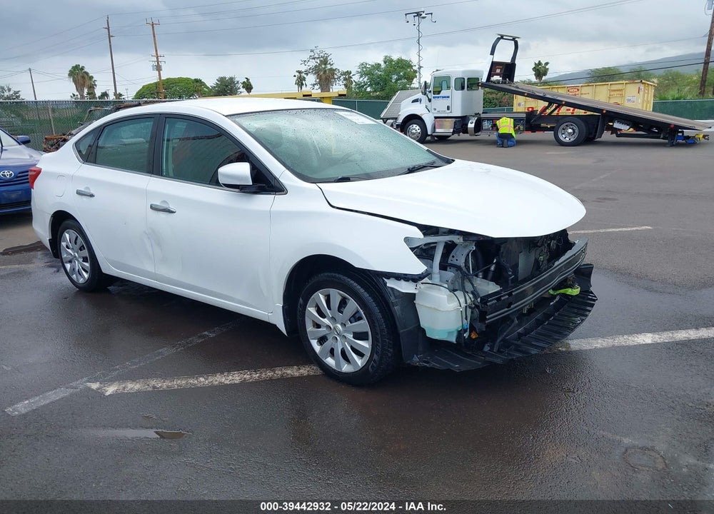 2019 NISSAN SENTRA S VIN: 3N1AB7AP8KY349776