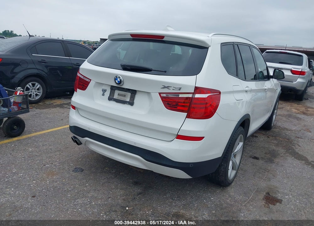 2017 BMW X3 SDRIVE28I VIN: 5UXWZ7C54H0U47229