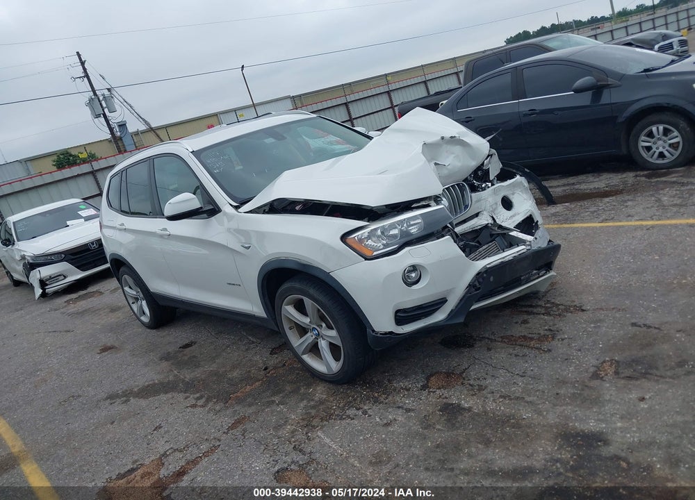 2017 BMW X3 SDRIVE28I VIN: 5UXWZ7C54H0U47229