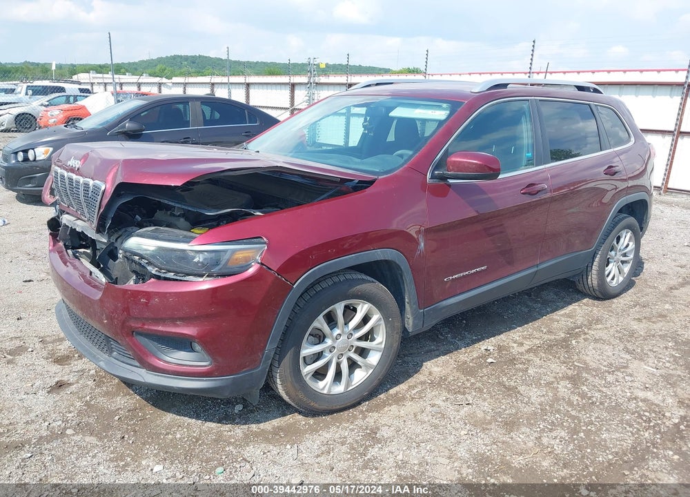 2019 JEEP CHEROKEE LATITUDE FWD VIN: 1C4PJLCB7KD411692