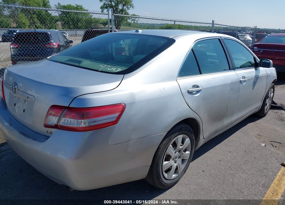 2011 TOYOTA CAMRY LE VIN: 4T1BF3EK8BU608956