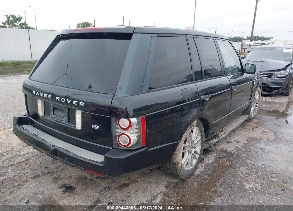 2010 LAND ROVER RANGE ROVER HSE VIN: SALME1D47AA327618