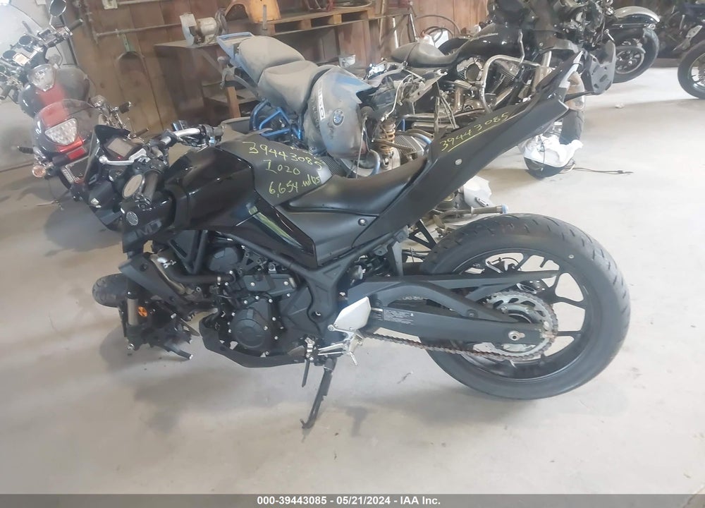 2020 YAMAHA MT-03 VIN: MH3RH20Y9LK003104