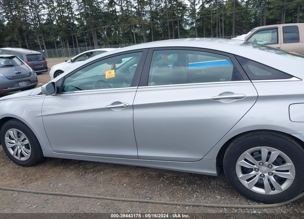 2011 HYUNDAI SONATA GLS VIN: 5NPEB4AC2BH216468