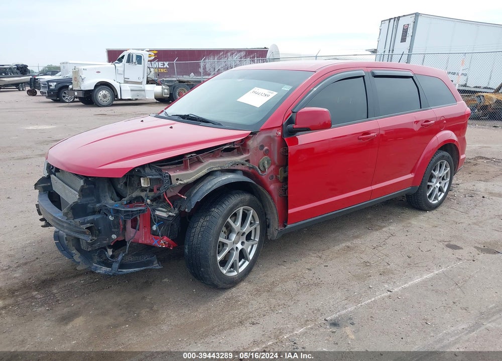 2015 DODGE JOURNEY R/T VIN: 3C4PDDEG0FT584993