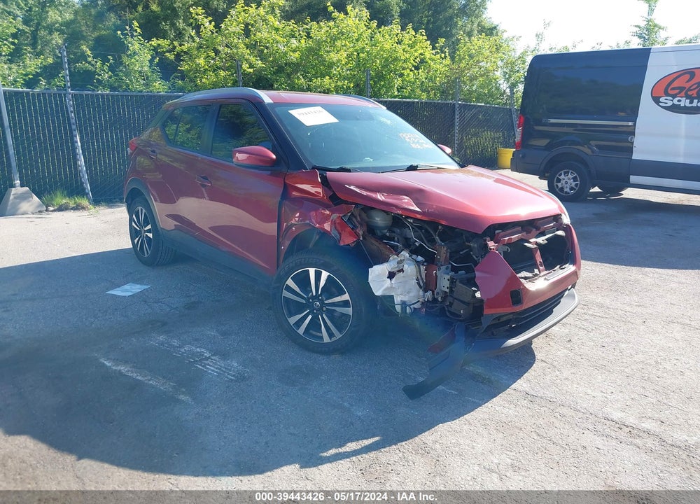 2019 NISSAN KICKS SV VIN: 3N1CP5CU6KL498993