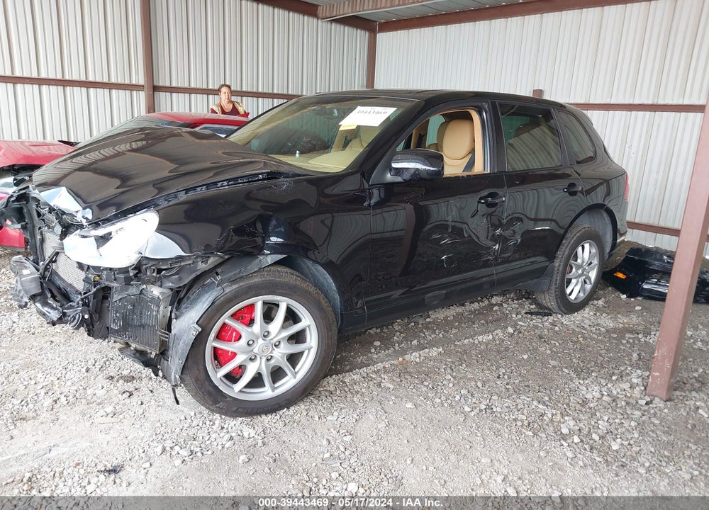 2008 PORSCHE CAYENNE TURBO VIN: WP1AC29P08LA93585