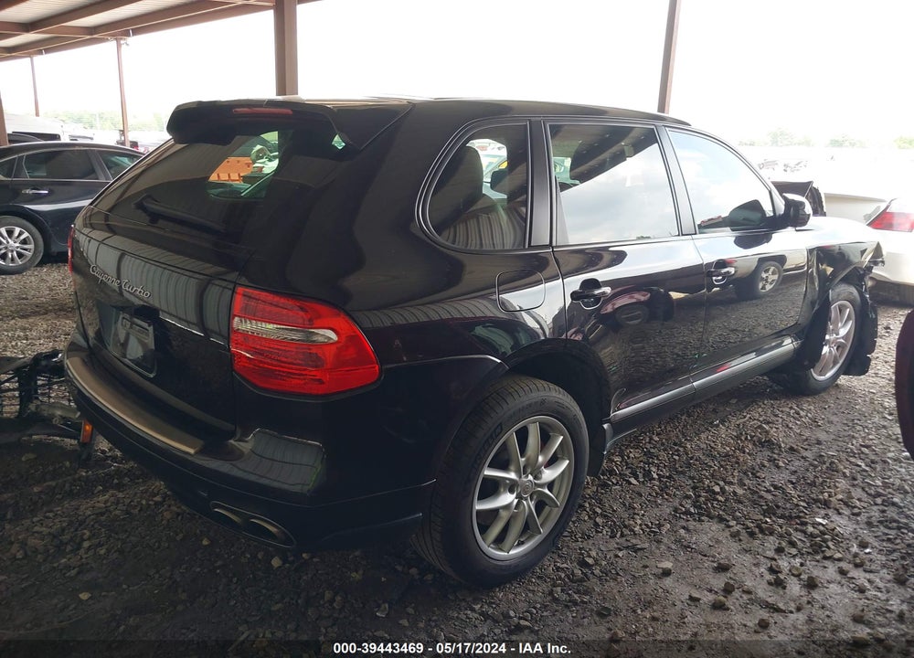 2008 PORSCHE CAYENNE TURBO VIN: WP1AC29P08LA93585