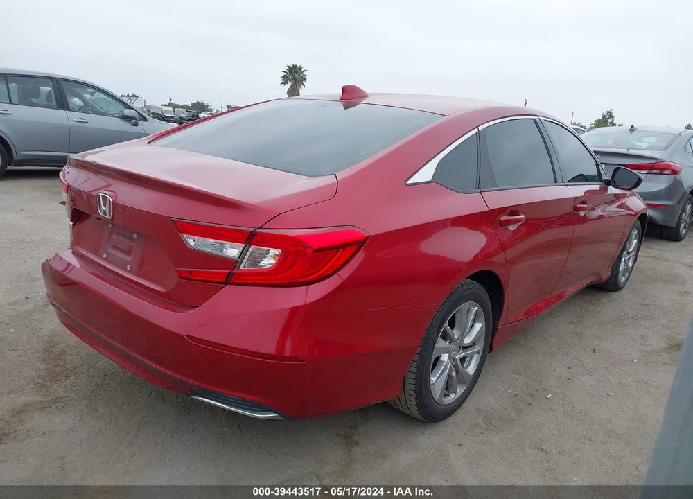 2018 HONDA ACCORD LX VIN: 1HGCV1F19JA015758