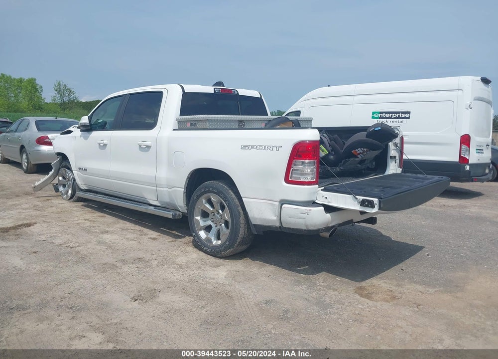2022 RAM 1500 BIG HORN 4X4 5'7 BOX VIN: 1C6SRFFT3NN418945