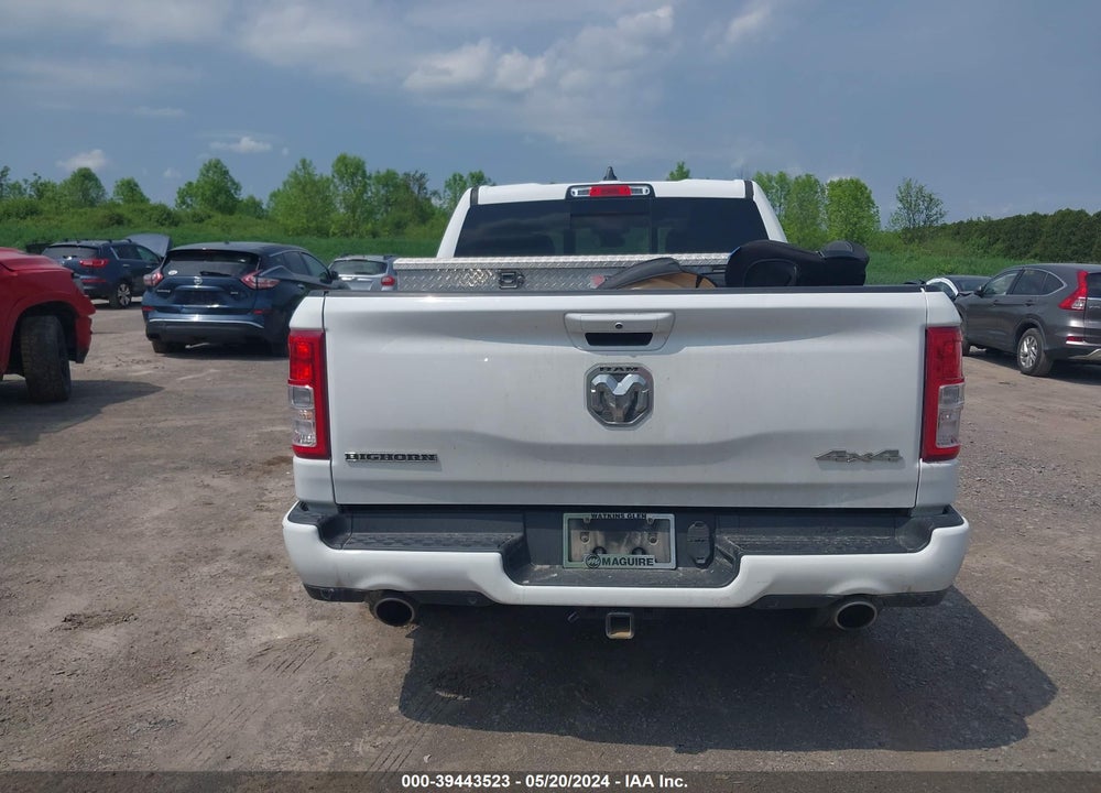 2022 RAM 1500 BIG HORN 4X4 5'7 BOX VIN: 1C6SRFFT3NN418945