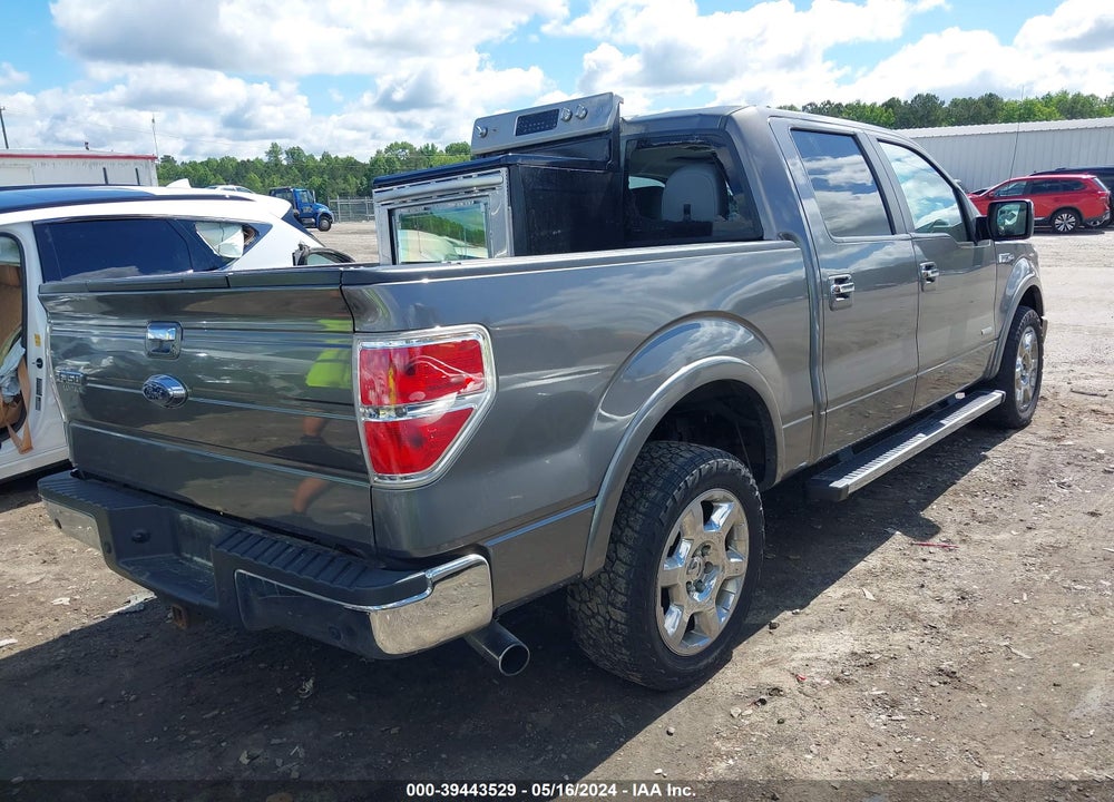 2013 FORD F-150 LARIAT VIN: 1FTFW1CT9DFC91928