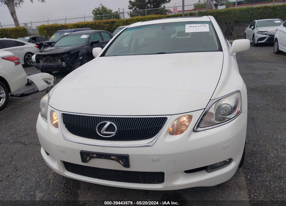 2006 LEXUS GS 300 VIN: JTHCH96S160016329